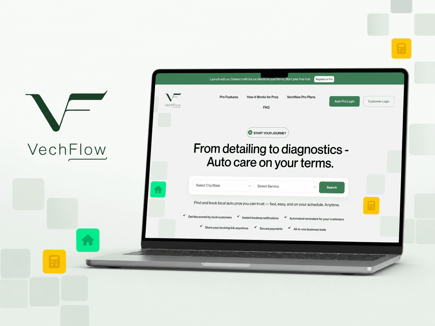 Vechflow case study slide 1 of 6